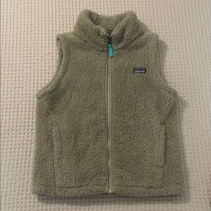 Patagonia Sage Green Fleece Vest